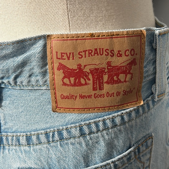 Levi’s White Wash Midi Side Slit Skirt size 27 - Picture 8 of 16